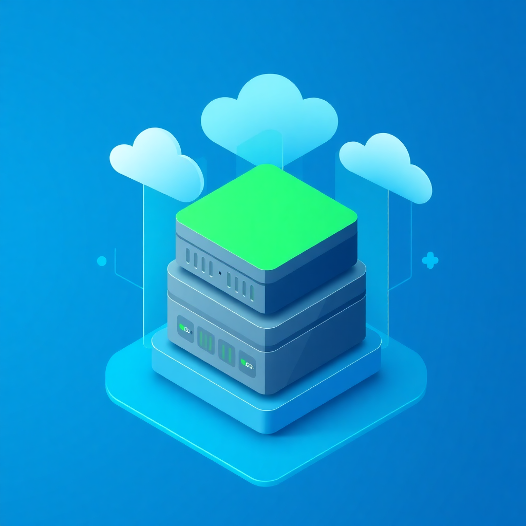 3-2-1 backup strategiyası və disaster recovery mövzusunu göstərən modern hosting cover şəkli